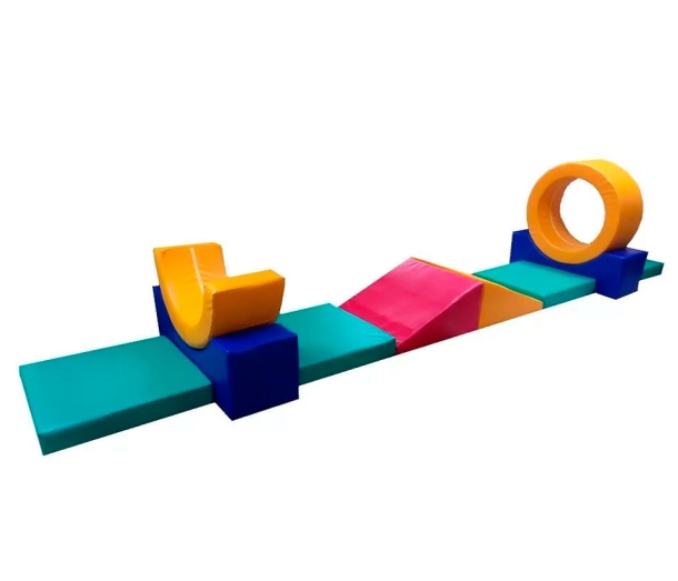 Мягкий спортивный модуль "Тропинка" 10 элем. ЛА274