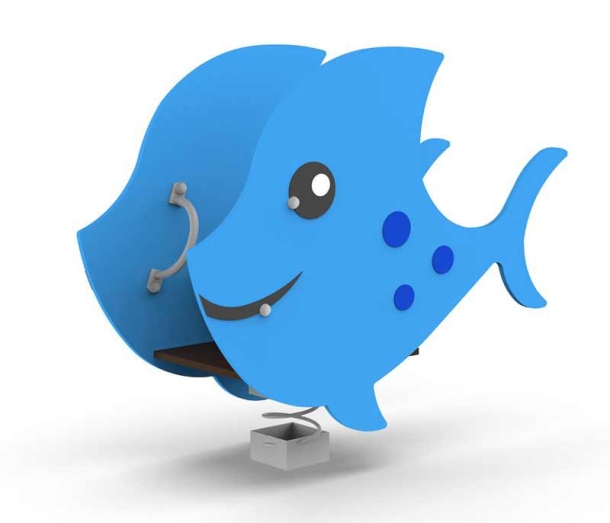 Качели на пружине "Рыбка" АФ-97