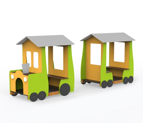 Игровой модуль «Паровозик с вагоном» АФ-415