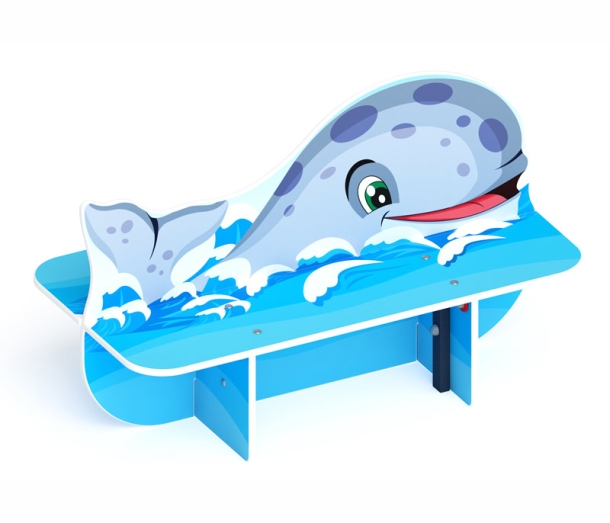 Детская скамейка "Кит" СК-103