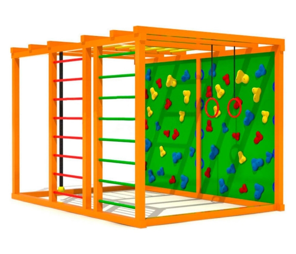 Скалодром уличный "Цитадель" ДВ450