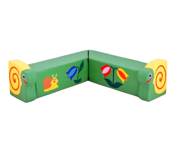 Угловой мягкий диван "Улитка" АК-60