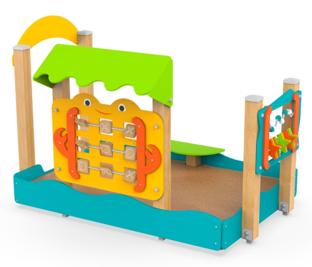 Песочница интерактивная 234*165 см АФ-74