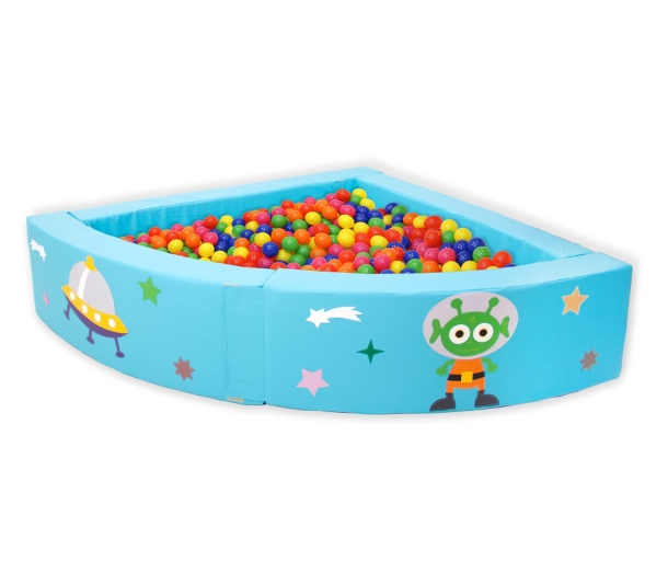 Сухой бассейн угловой «Космос» разборный 170*170*50*15см НЛ8