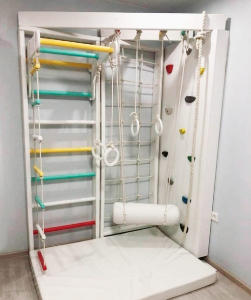 Угловой спортивный комплекс 3 секции АС-02