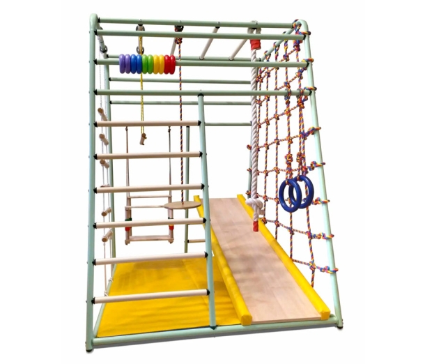 Детский спортивный комплекс "Вертикаль" Весёлый Малыш NEXT с горкой VT-547