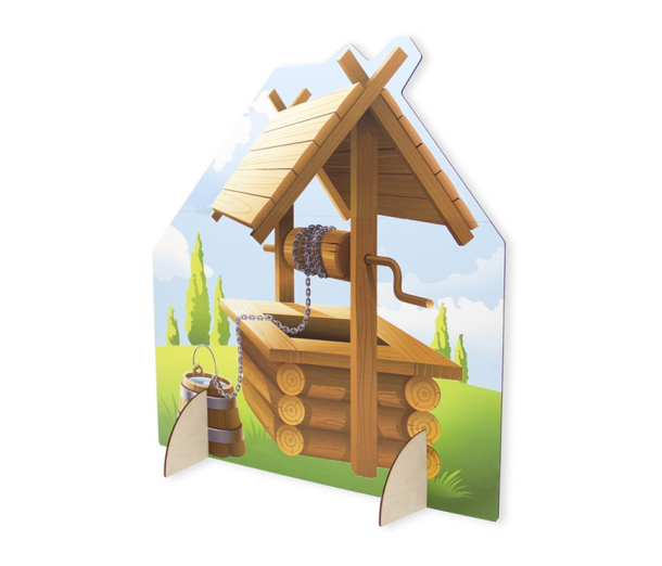 Театральная декорация «Колодец» зима-лето НЛ126