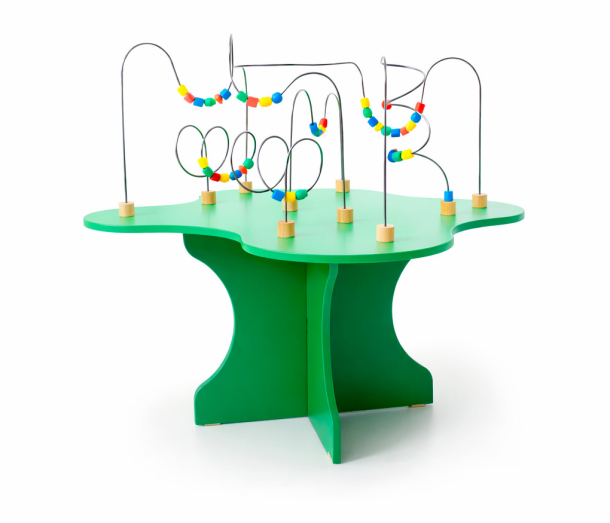 Развивающий стол с бусинами НЛ102